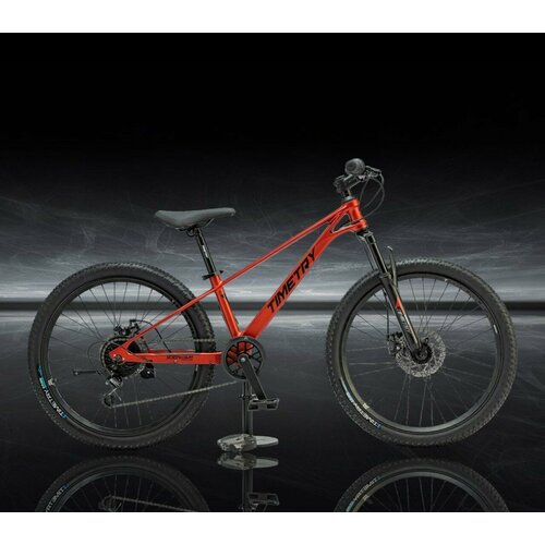 Велосипед горный TIMETRY ORIGINAL TT228 24 колеса магниевая рама красный 19900₽