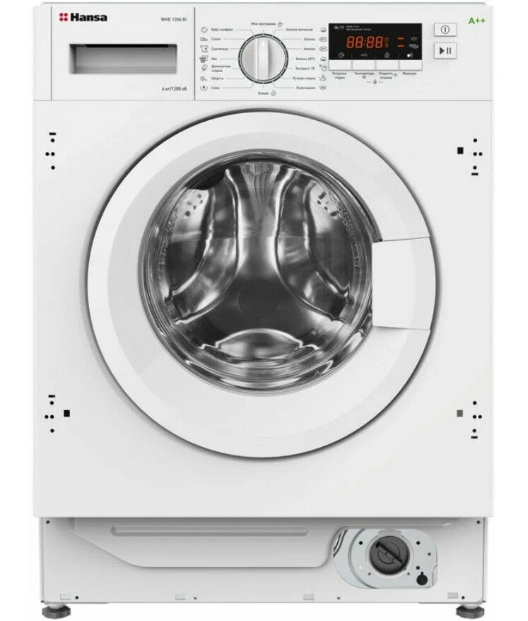 фото Встраиваемая стиральная машина Hansa WHE1206BI (встраиваемая)