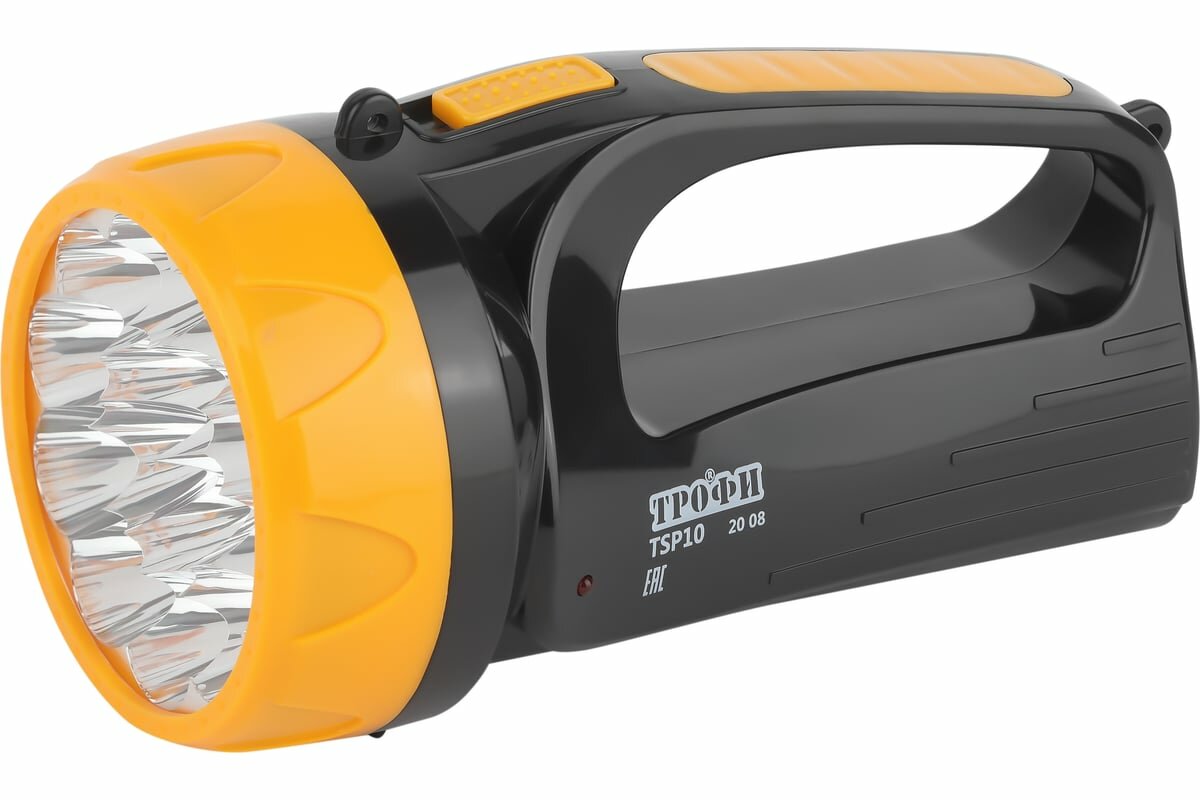 Аккумуляторный фонарь трофи TSP10 4V1.5Ah15хLED 2 режима Б0016537