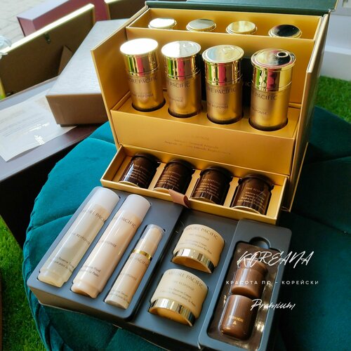 Amore Pacific Сыворотка для лица, корейский люкс, Time Response Intensive Renewal Ampoule - 4 Week Set