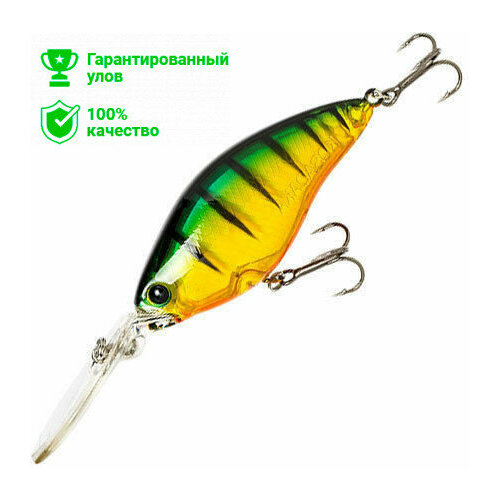 Воблер Kosadaka 3D Crank XD 65F плав, 65мм, 17.2г, 1.5-3.5м цвет PC