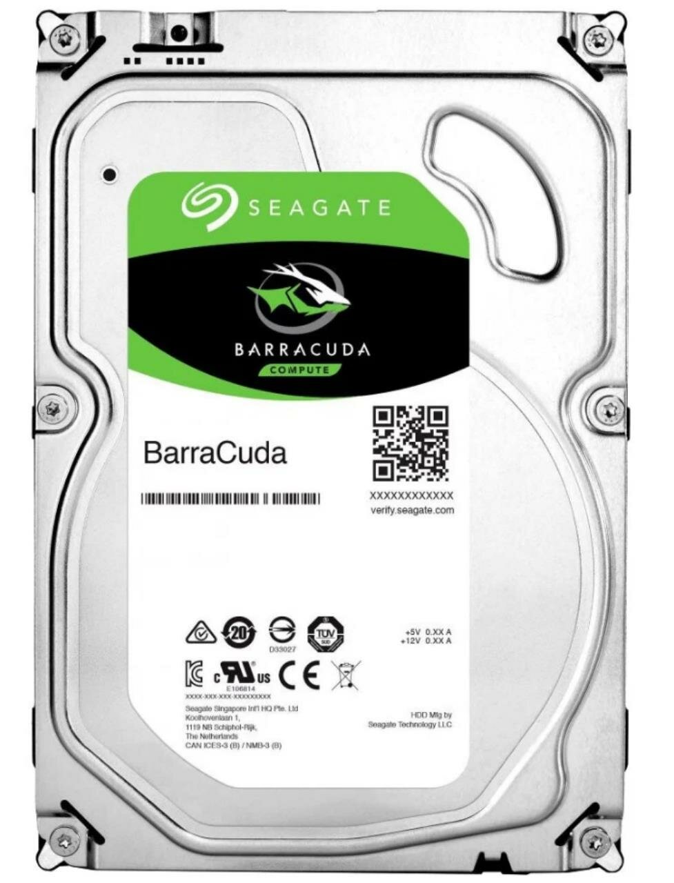 Жесткий диск Seagate "Barracuda" ST2000DM005, 2TB, SATA, 6Gb/s, 5400 об/мин, 256MB