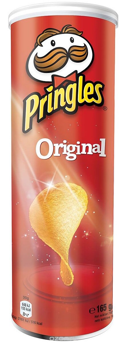 Чипсы Pringles Original / Принглс Оригинал 165 г. (Великобритания)