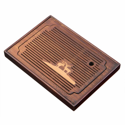 Джекичай Поднос для чайной церемонии чабань 40 х 28 х 4 см бамбук 2666₽