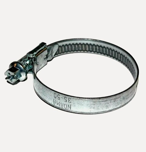 Изображение товара Хомут стяжной, нержавеющий, металлический, винтовой, червячный TORRO S 35-50/9 "NORMA" 1шт