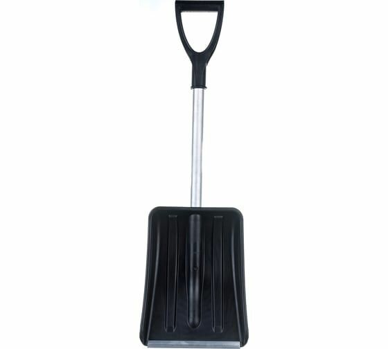 Лопата автомобильная для уборки снега зимняя с алюминиевым черенком Gigant Авто GSSL-1 (Россия)