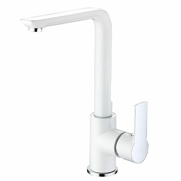 Смеситель для кухонной мойки Argo Olimp 35-03P white