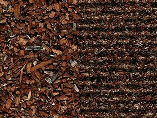 Присыпка, имитация вспаханного поля и картофельного поля, коричневый