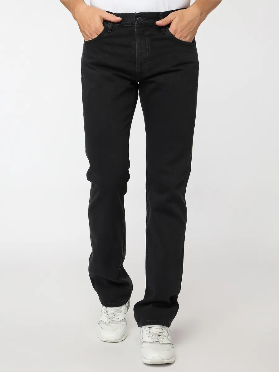 Джинсы классические Levi's, размер 34, черный — фото 1