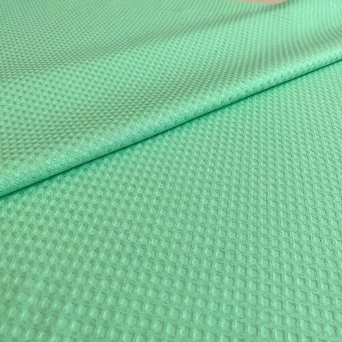 Вафельное полотно гкр ГОСТ крупная клетка 77 240 гм2 0791 фисташковый 150 см ШР 700₽