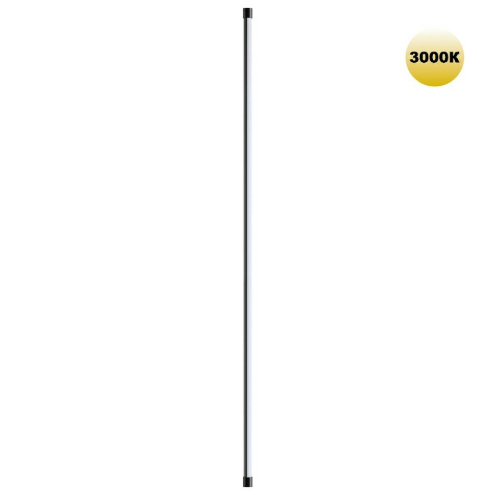 Novotech 359347 KONST NT24 000 черный Светильник линейный светодиодный IP20 LED 16W 170-265V 3000K 1232Лм VITZ