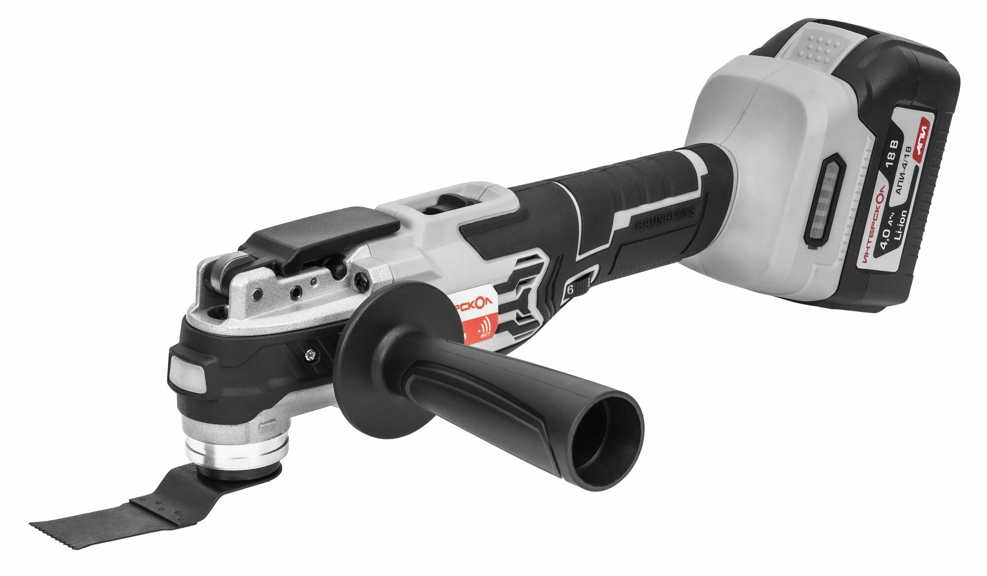 Аккумуляторный реноватор ИНТЕРСКОЛ МФА-18ВМ (картон 1 аккум. 4Ач ЗУ) (766.4.1.70)