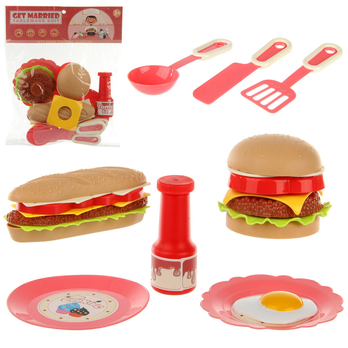 Игрушка Veld Co посуда 9 предм.