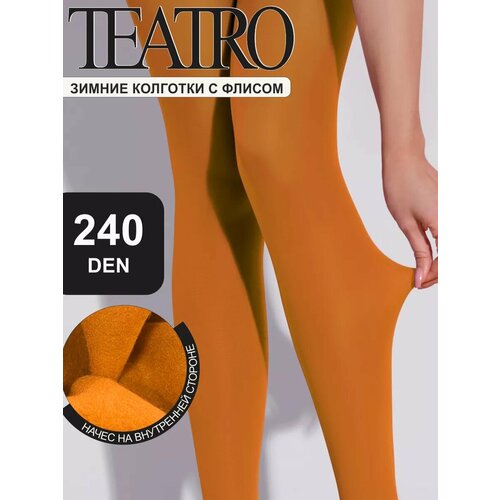 фото Колготки teatro, 240 den, размер 5, желтый