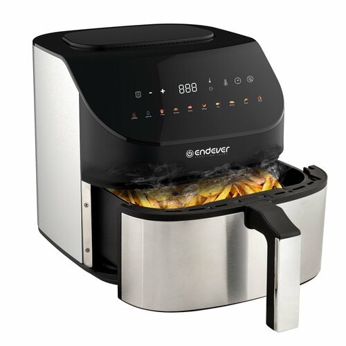 Аэрогриль электрический ENDEVER AF-129 1800 Вт 7л 10 автоматических программ LED дисплей таймер 14187₽