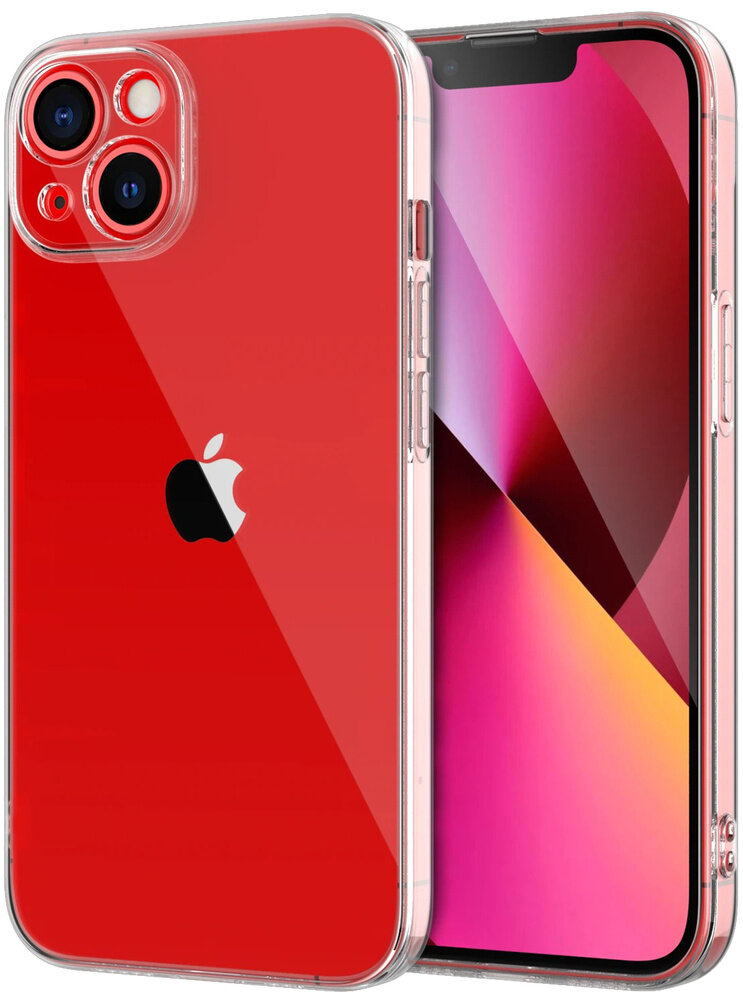 Прозрачный чехол на iPhone 13...