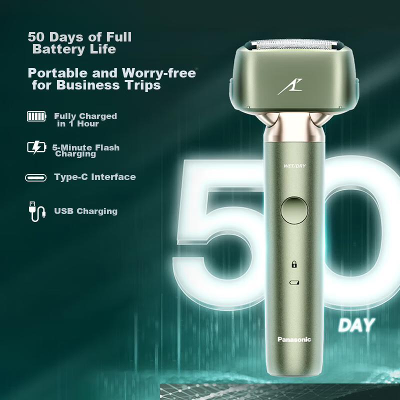 Мужская электробритва Panasonic 2 Series ES-JLM3CG405, green