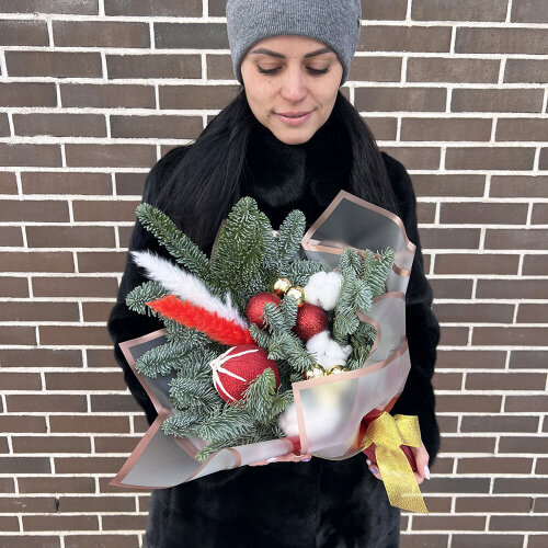 Новогодний букет - 13 шт.