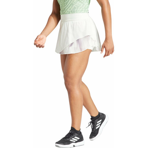 фото Юбка-шорты adidas print skirt pro w, размер s, белый