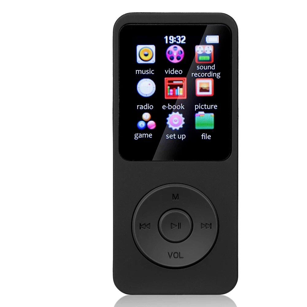 Портативный MP4-плеер Bluetooth 5.4, Black