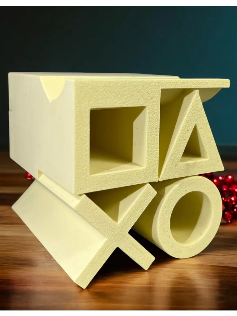 Подставка для геймпада (лимонная) PS5 playstation 3D Печать уникальная — фото 1