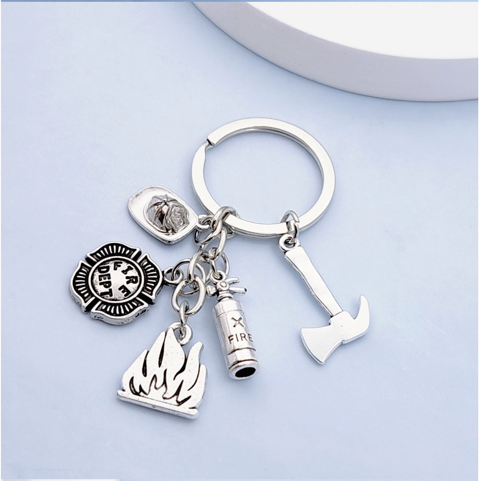 Брелок remove, серебристый туман — фото 1