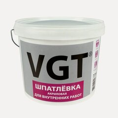 Изображение товара Шпатлевка акриловая для внутренних работ VGT (7,5кг)