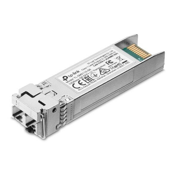 Tp-Link Сетевое оборудование SM5110-SR Трансивер SFP+, 10GBase-SR Duplex LC , 850нм, многомод, до 300м