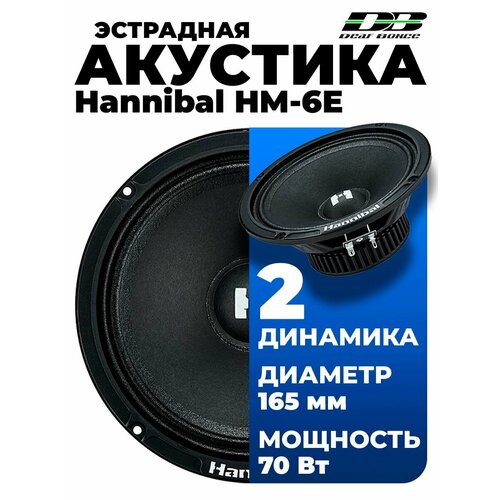 Эстрадная акустика Deaf Bonce Hannibal HM-6E 2366₽