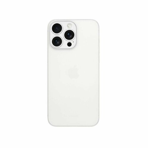 фото Чехол ультратонкий k-doo air skin для iphone 15 pro max, белый-прозрачный kzdoo