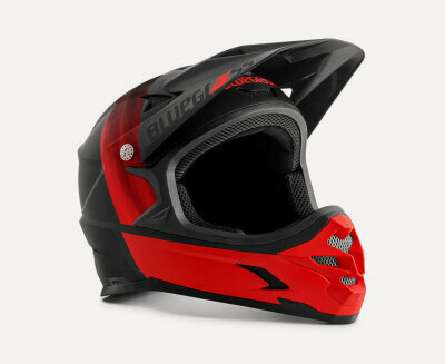 Изображение товара Велошлем Bluegrass Intox (Black/Red, S, 2026 (3HG009CE00SNR))