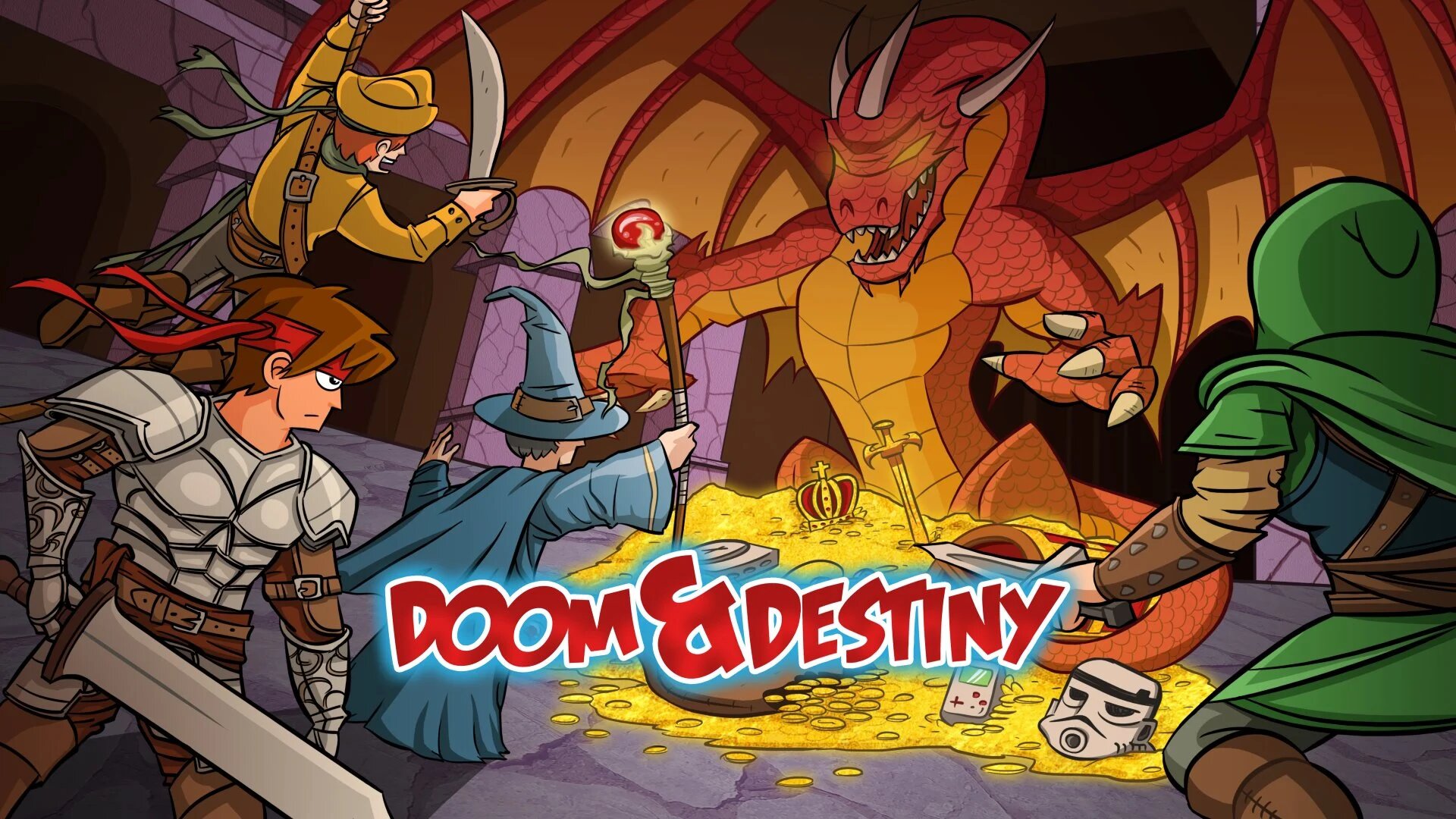 Игра Doom & Destiny для Nintendo Switch - Цифровая версия, США