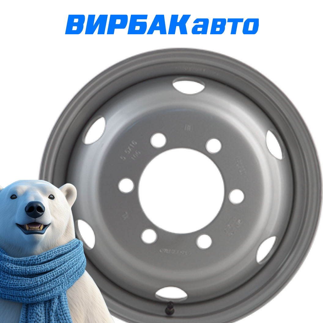 Диски штампованные ASTERRO TC1607F 16" PCD 6/170
