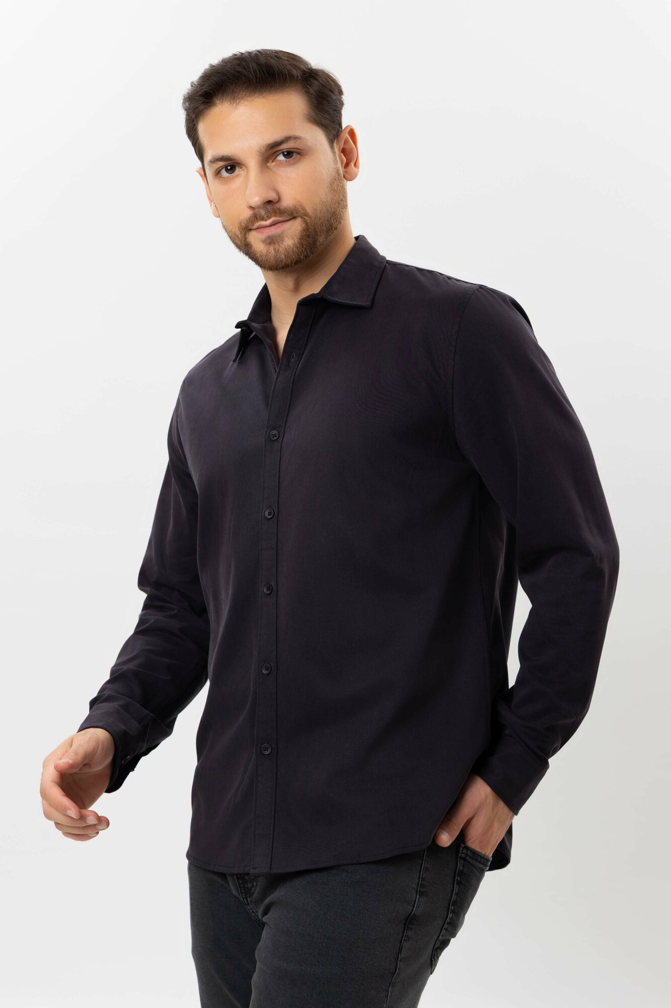 Рубашка TERRA PRO, размер 2XL, navy