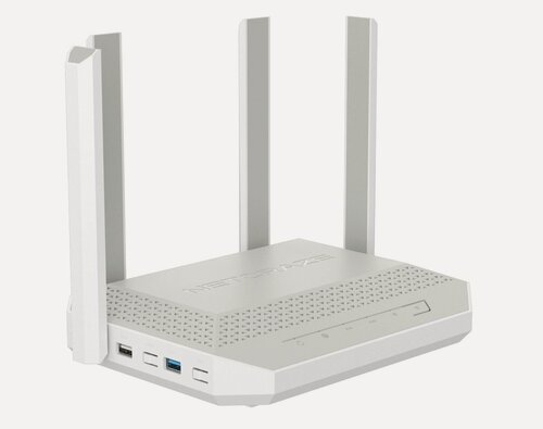 Изображение товара Wi-Fi 7 Роутер Netcraze Ultra NC-1812, BE7200, RJ45 (10Гб/с, 2.5Гб/с, 4x1Гб/с), USB 3.2+2.0, режим точка доступа/репитер/мост, двухдиапазонный
