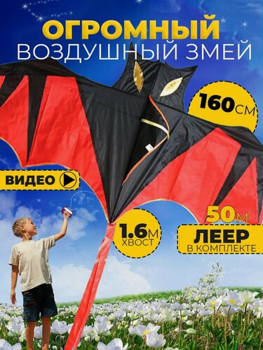 Изображение товара Воздушный Змей для ребенка большой