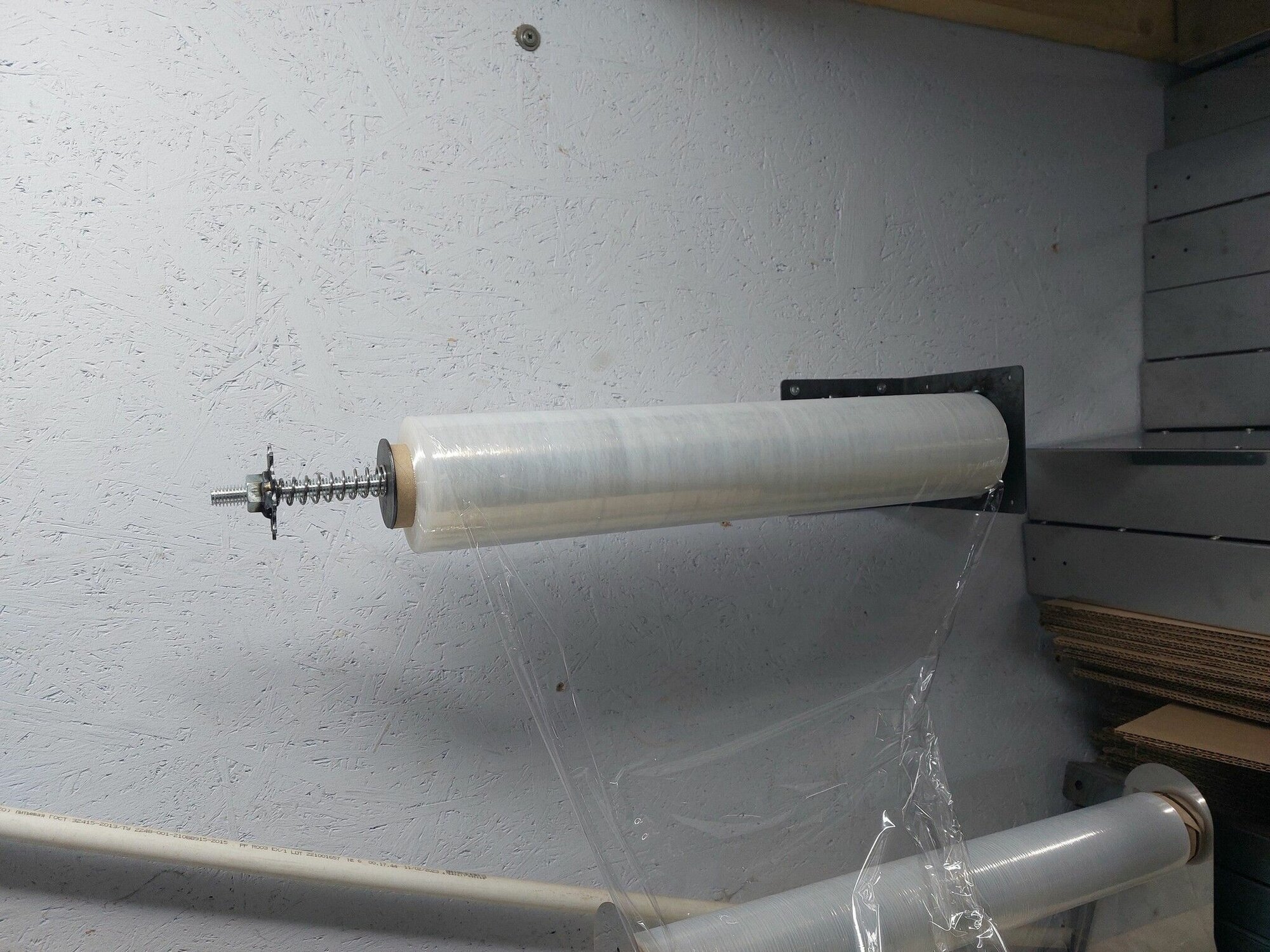 Диспенсер Держатель для Стретч Пленки модель 01 не крашеный — фото 1