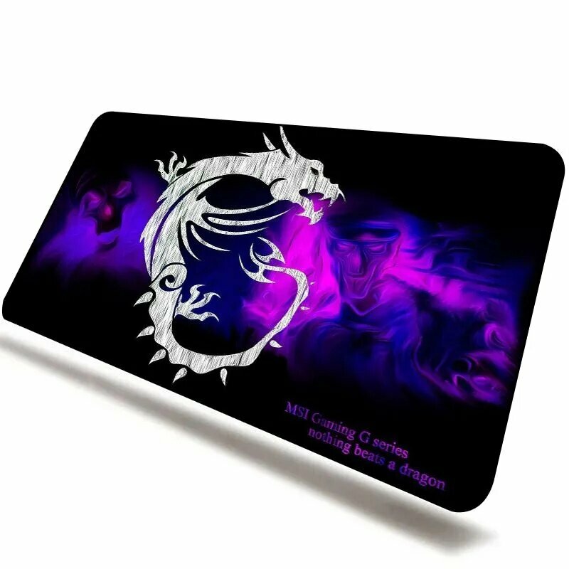 MSI Коврик для мышки, XXL, черный, лиловый