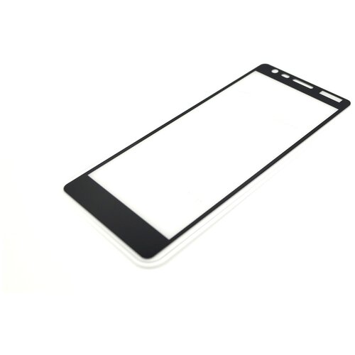 Защитное стекло полноклеевое FULL SCREEN для Nokia 3.1 Plus черное