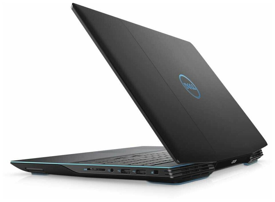 Ноутбук Dell G3 3500 Core i7 10750H 8Gb SSD512Gb NVIDIA GeForce GTX 1660 Ti 6Gb 156 WVA FHD 1920x1080 Windows 10 Home black WiFi BT Cam
