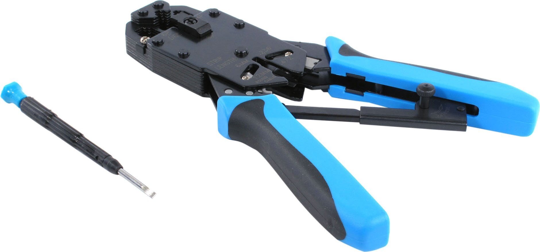 Обжимной инструмент Hyperline HT-2008AR - фото №6