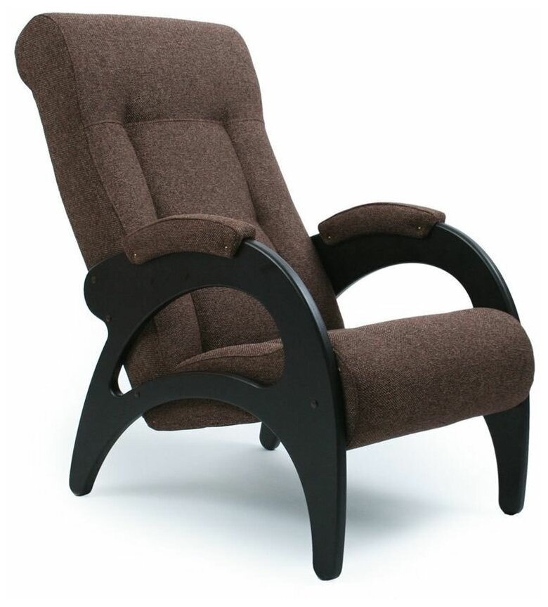 Кресло для отдыха Модель 41 (Мальта-15/Венге) без лозы