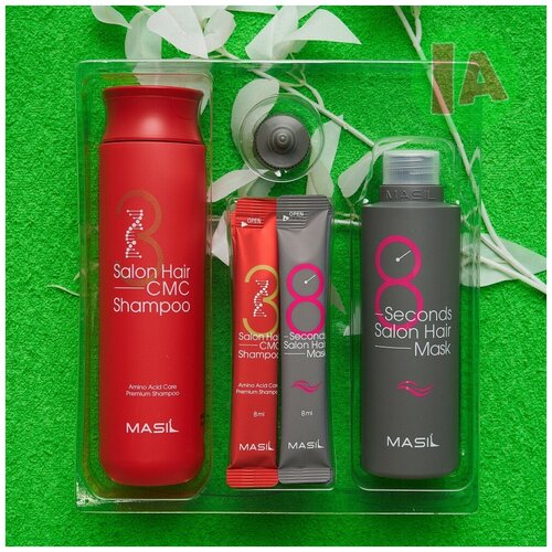 MASIL Корейский набор для быстрого восстановления волос - MASIL 38 Salon Hair Set