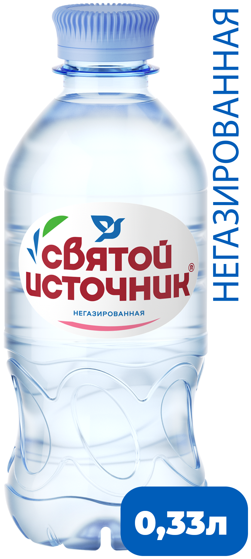 Вода питьевая негазированная Святой источник, 0,33л, пластиковая бутылка, 12 шт. - фотография № 2