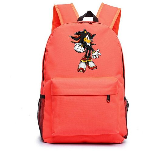 Рюкзак Ёж Шэдоу (Sonic) оранжевый №6 рюкзак ёж шэдоу sonic голубой 6