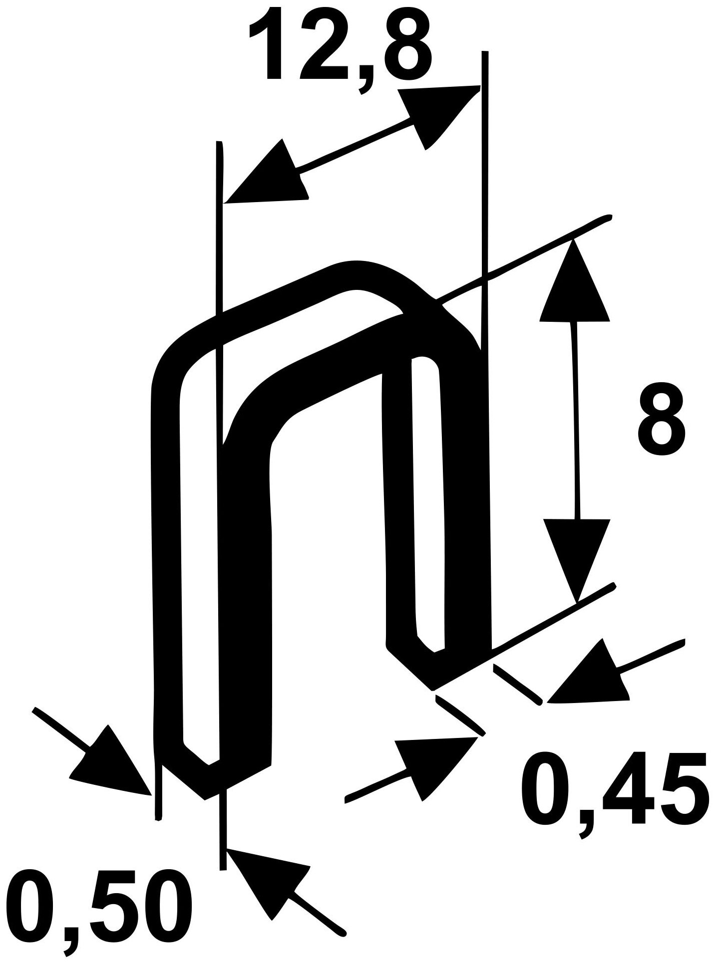 Скобы Rapid 26/8+ (5M)