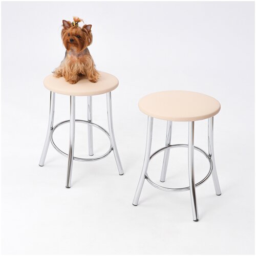 Комплект табуретов, Табурет Pioppo, VERAMENTE, бежевый, 2 шт.