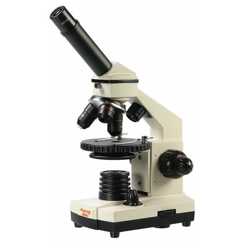 Микроскоп Veber школьный Эврика 40х-1280х в текстильном кейсе