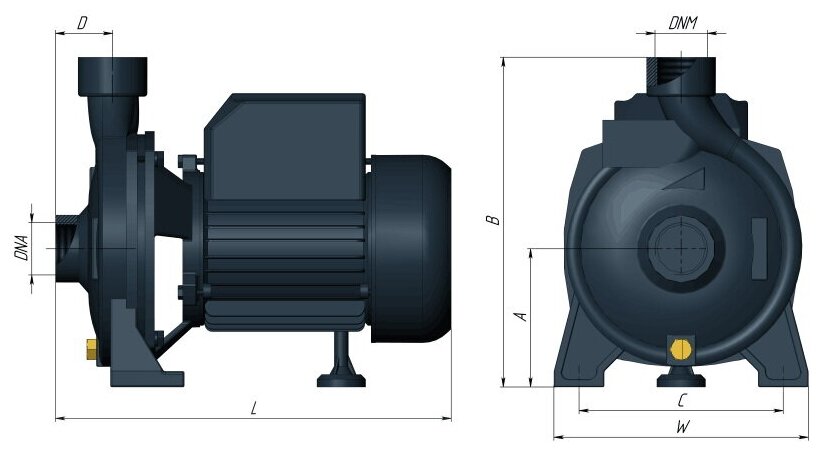 Насос Unipump CPM-158 - фотография № 20