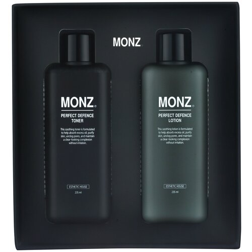 фото Esthetic house набор мужской для лица monz perfect defence set (тонер для лица, лосьон для лица)